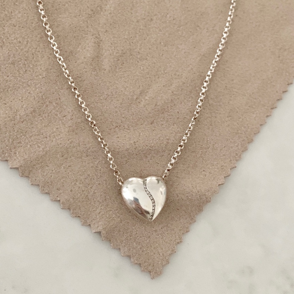 Bastian Inverun Heart Diamond Necklace